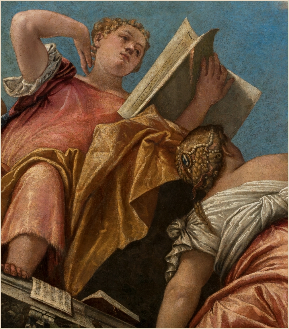 Paolo Veronese's painting of the Mathematical Sciences and Intellection is included in "Custodian of Wisdom", Venicescapes guided educational tour of the Biblioteca Marciana.